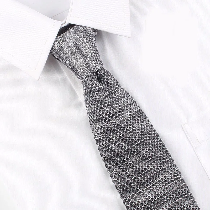 Business design Korea necktie Mens neck tie washable knit floral custom made original men tie shengzhou polyester tie