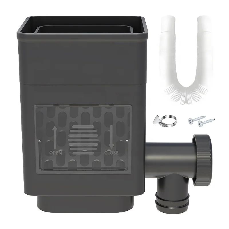 Plastic Rain Barrel Diverter Rainwater Collector Colander Downspouts Extension for Home Garden Irrigation