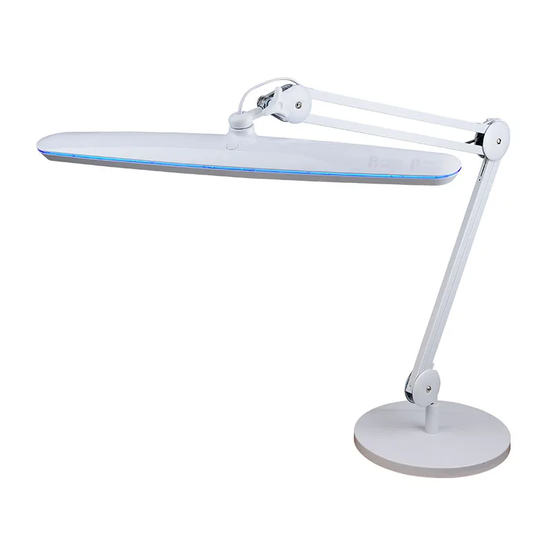9503LED 24W step dimming table working bench light lamp led 2200lm desk lamp with round stable base