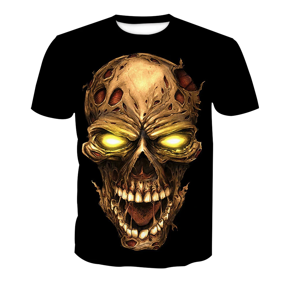 Yoycol Drop Shipping Services 3d Custom Printing Basic Tshirt Custom Skull Women Ladies Tshirts And Tops