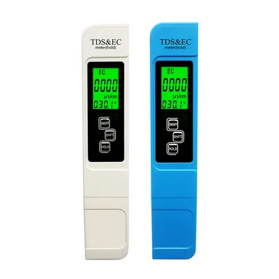 TDS& EC tester Conductivity multifunctional water quality testing pen TDS pen With backlight