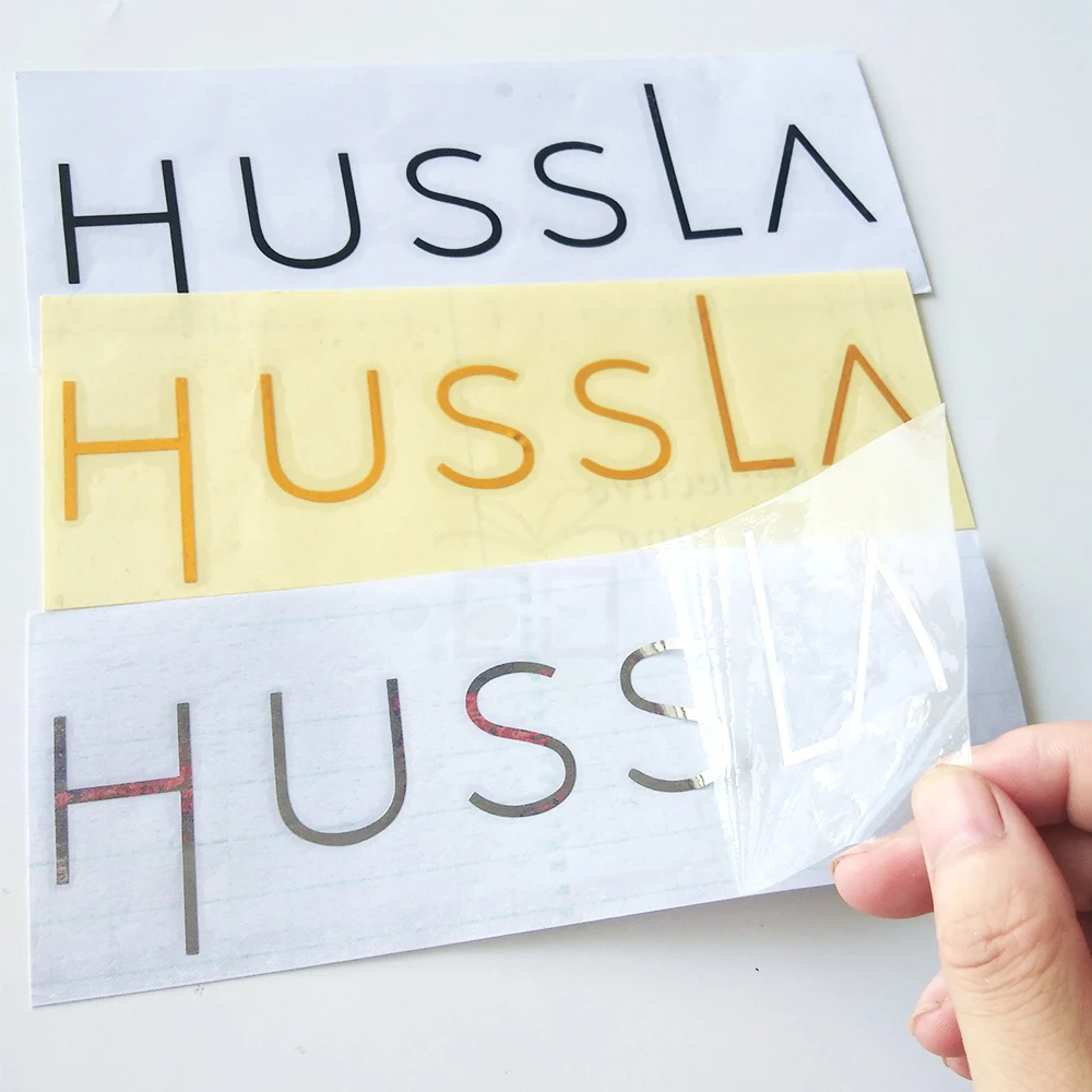 Custom Letter 3D PU leather self-adhesive vinyl alphabet letter stickers