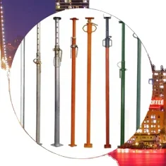 11 Cangzhou factory Galvanized Formwork adjustable Steel Props Shoring Supporting Jack Factory Price