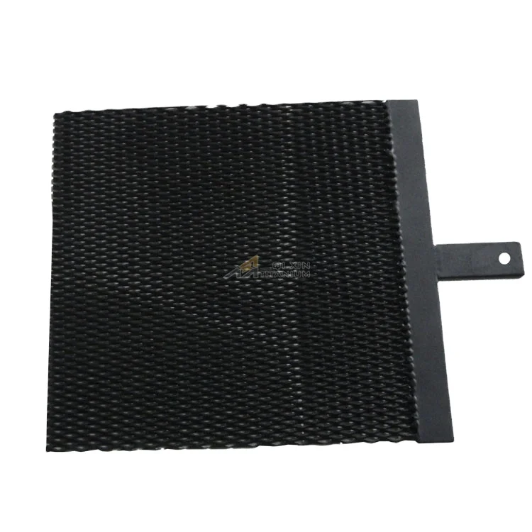 Cheapest new arrival platinum coated titanium mesh electrode