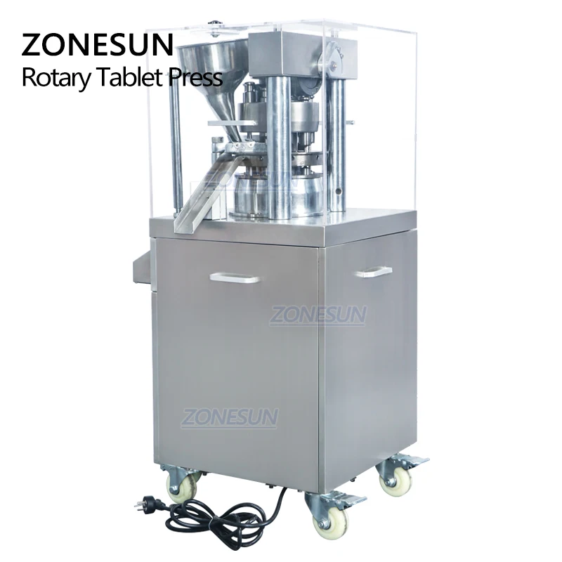 ZONESUN ZP-9A обновления роторный таблеточный пресс машина таблетки молока пробивая машина Фармацевтическое Оборудование для 3D планшет набора пресс-форм