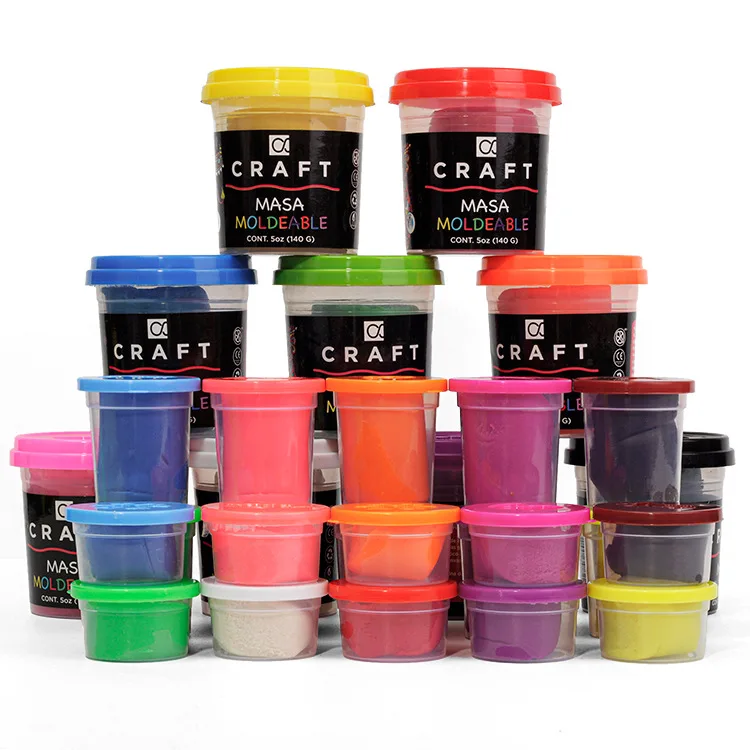 YIHENG 25g sealed ounce canned flour puree plasticine colored clay 10 colors available