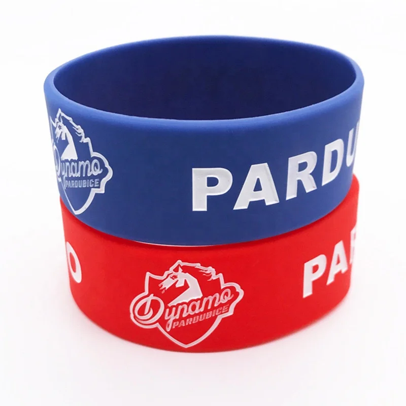 Design Custom Wrist Band Personalized Logo Rubber Bracelet Elastic Silicone Bracelets