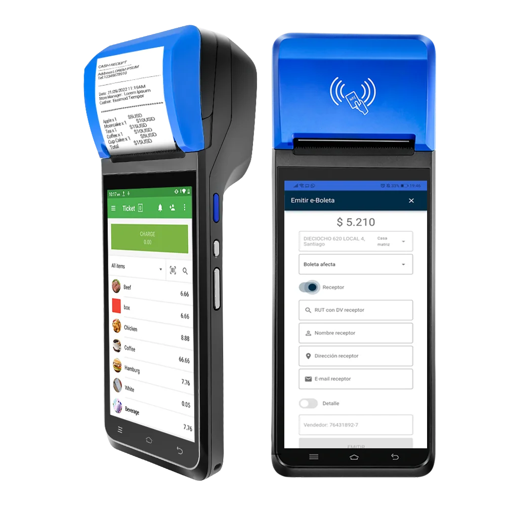 FYJ F1-5.5 Android 12 система Pos портативный принтер для малого бизнеса Мобильные Лотереи
