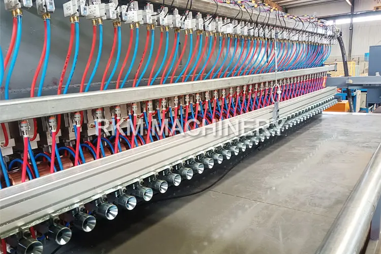 automatic anti climb panel fence wire mesh welding machine