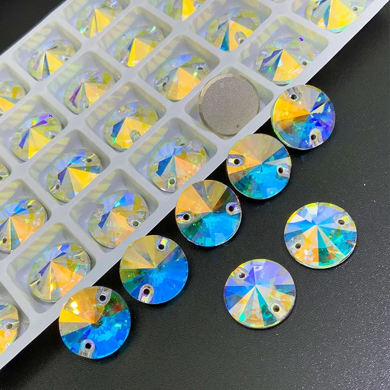 Hot sale sew on crystal ab rhinestone for dance clothes