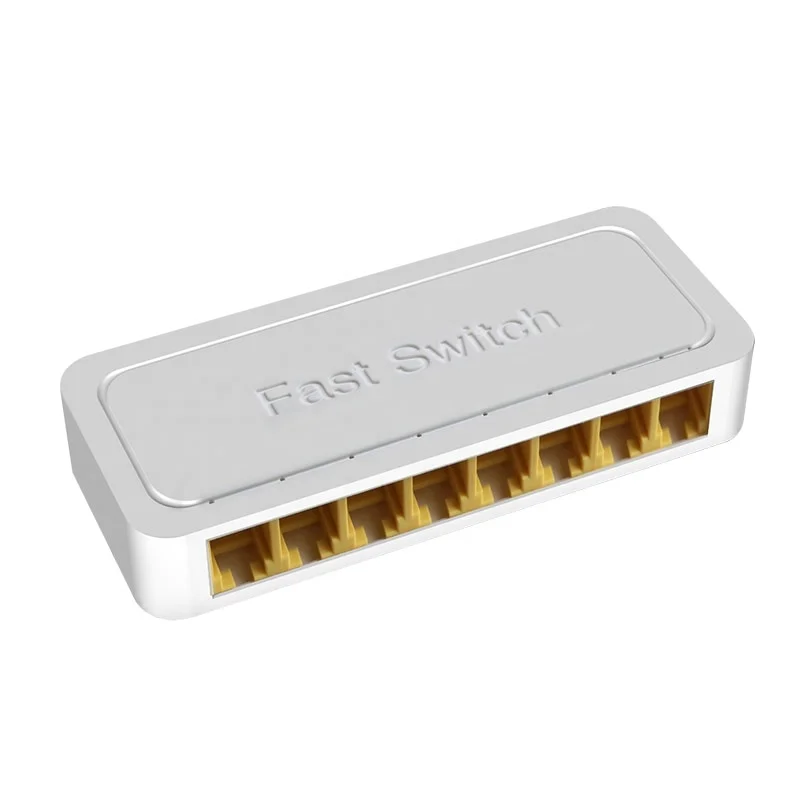 Network Switch 8 Ports 10/100Mbps Fast Ethernet RJ45 Switch with IP178G Chip Lan Hub MDI Full/Half duplex