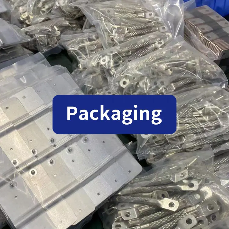 New Energy Aluminum Soft Connection Fabricated Aluminum BusBar Copper Busbar Llifepo4 Battery Aluminium Flexible Bus Bar