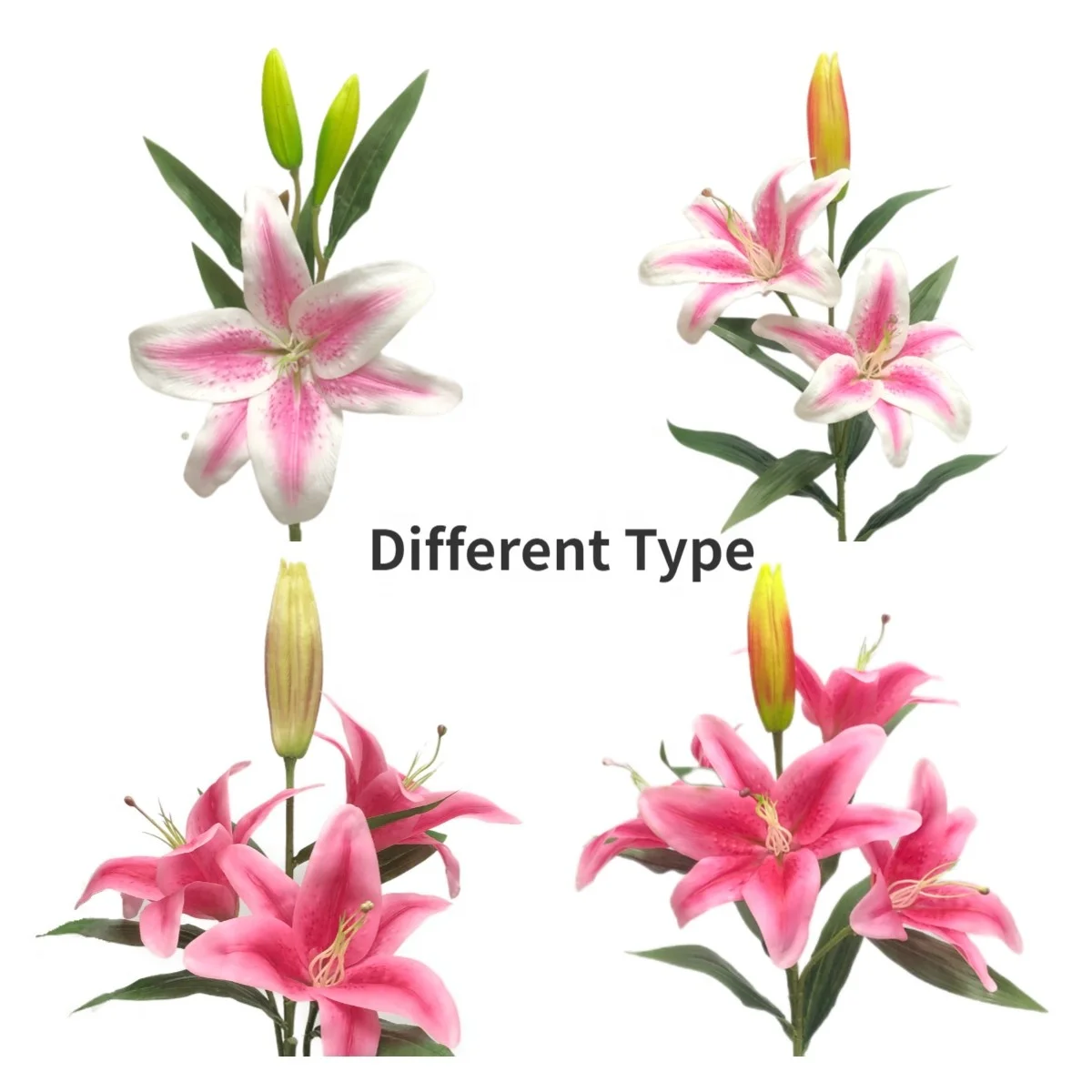 Real Touch Latax Flores Artificiales, Handmade Flores Artificial, Customized Colors Flores Artificiais