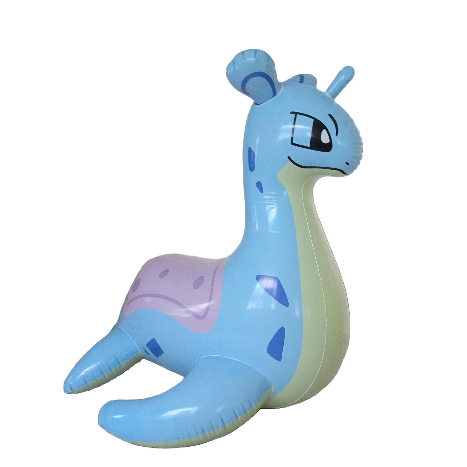 2024 factory custom inflatable toy inflatable animal inflatable cartoon dragon float rider for water play
