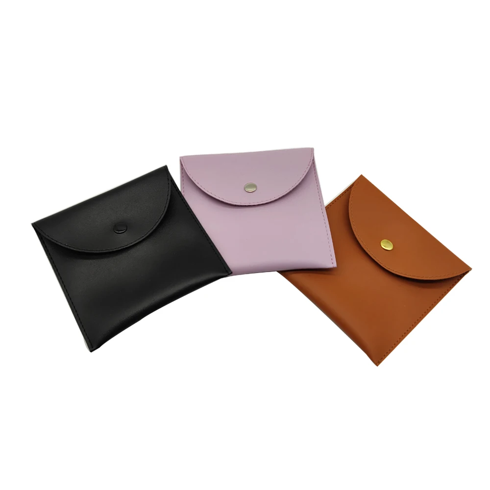 Индивидуальные мешочки, ювелирные изделия на заказ, сумочка для ювелирных изделий из искусственной кожи, подарочная упаковочная сумка, конверт из искусственной кожи, сумочка для ювелирных изделий