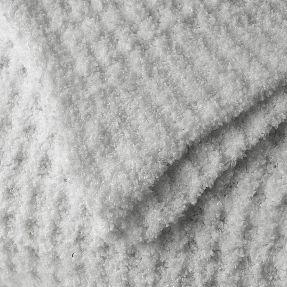 OEKO-Tex 92x96' Waffle Knitted Reversible Throw Blanket Thick Lightweight Feather Yarn Polyester Nylon Baby Throw Blanket