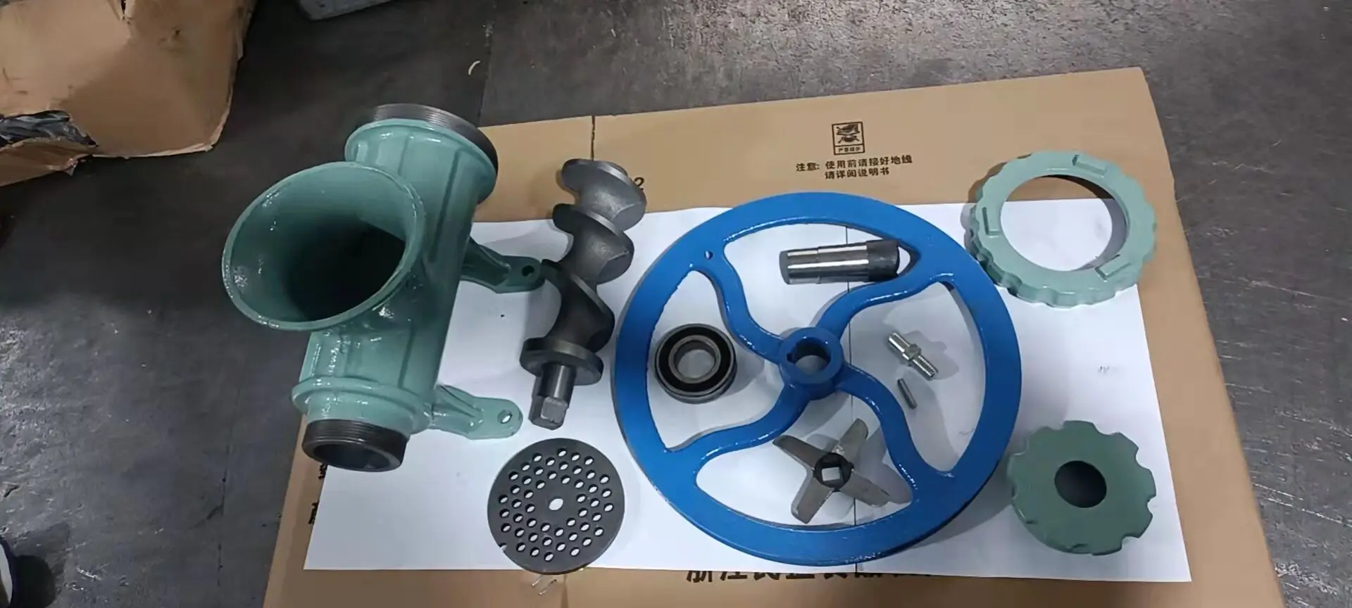 Home use cast iron manual chicken meat cutter