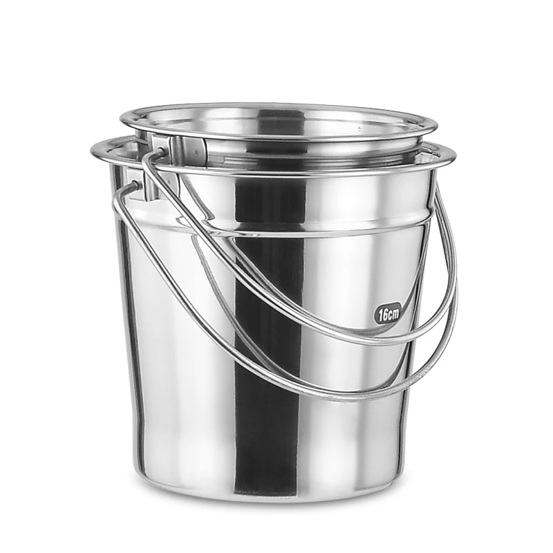 
Promotional Products 410 Stainless Steel Party Ice Wine Beer Barrel Bucket Beverage Tub 