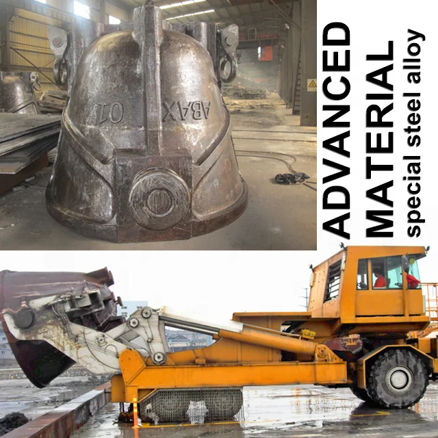 Slag Pot Carrier Cast Steel Special Alloy Tapping Vessel Basin Blaster Copula Arc Furnace Dumping Slags Carrier Slag Pot Ladle