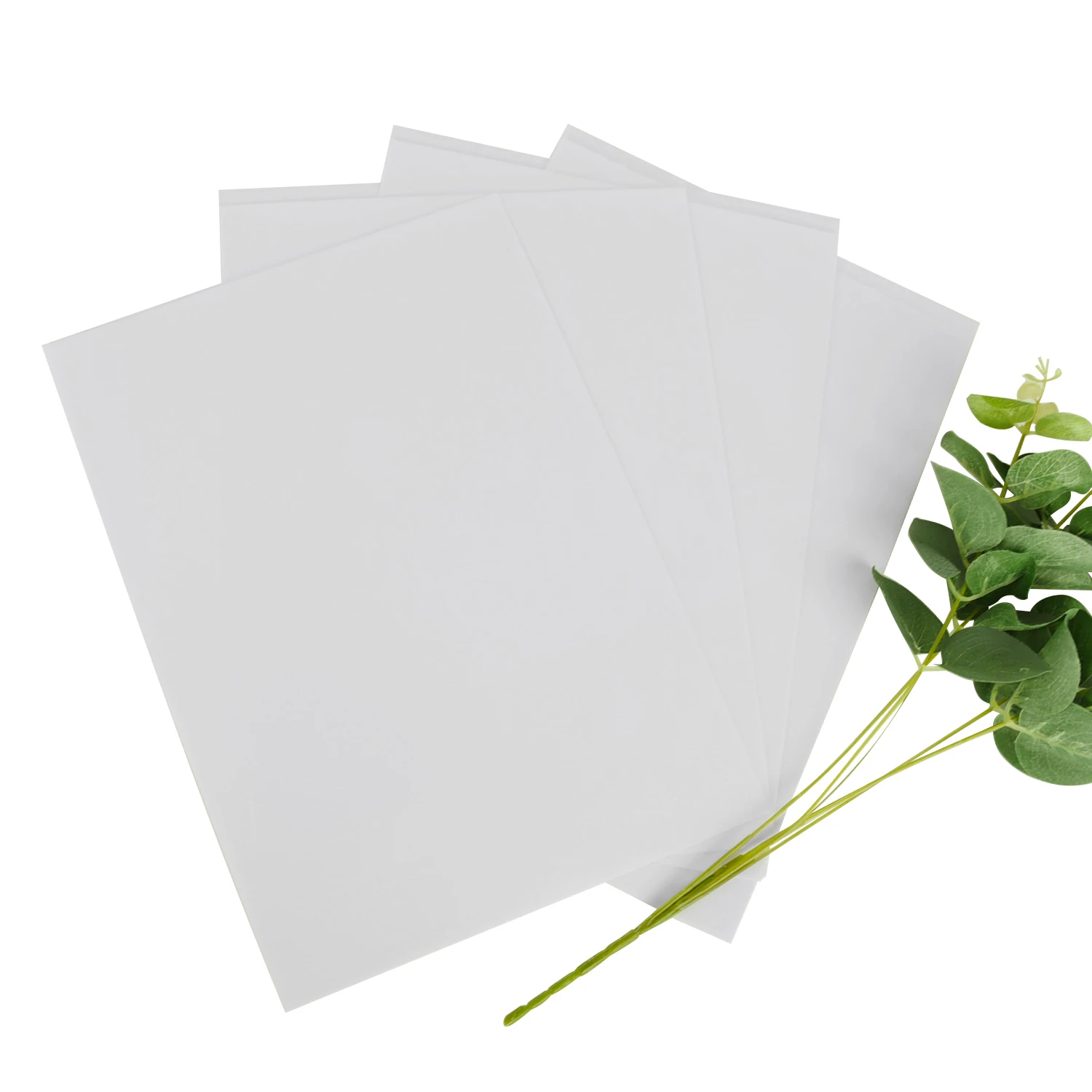 Edible sugar papers Icing Paper No E171 Frosting Sheets for Cupcake Decoration A4 Size 0.65MM Thickness Without E171