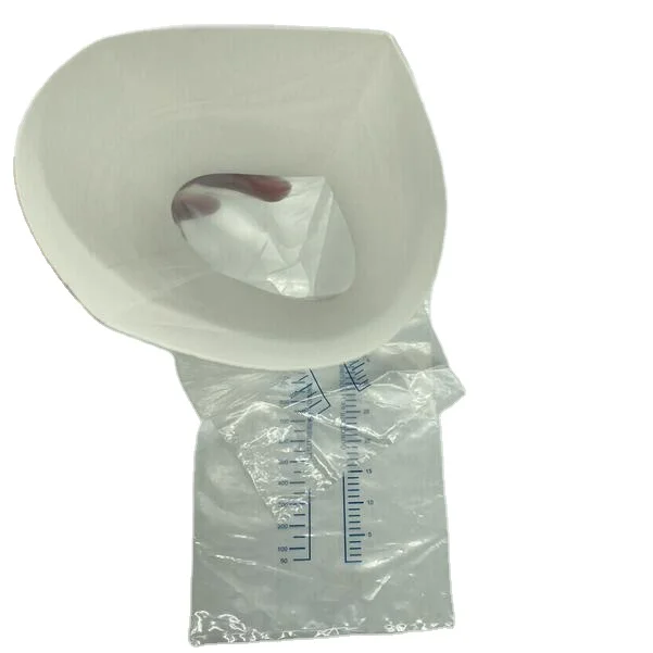 Disposable Airplane  car  boat vomit bag 1000ml with paper collar