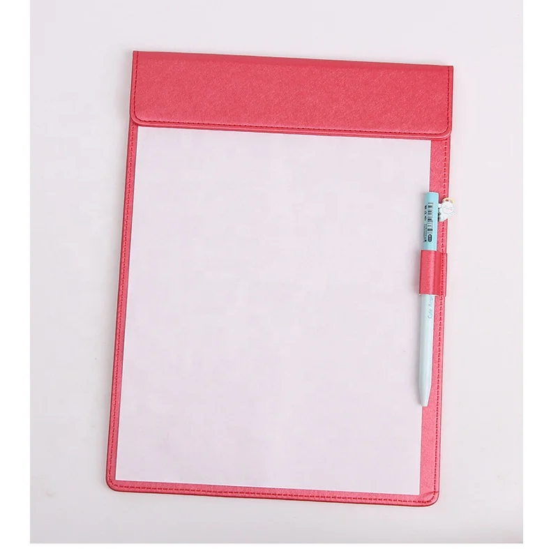A4 PU Leather Custom Magnetic Menu Board By High Quality Manufacture Factory From Yimi