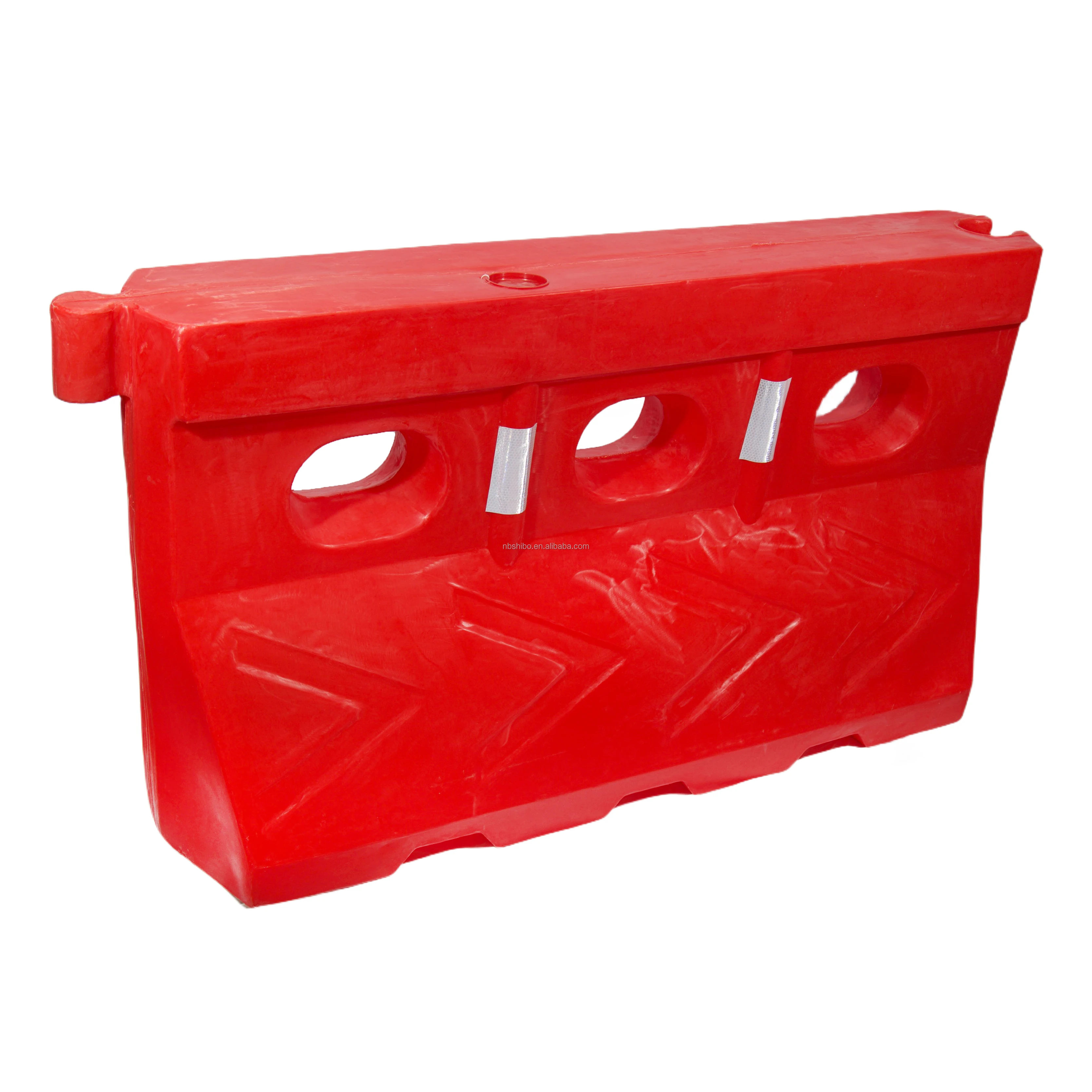 Safety Removable Road Block Barriers Reflective WATER FILL BARRIERS SCAFFOLD PROTECTION ROAD TRAFFIC MANAGEMENT BARRIER