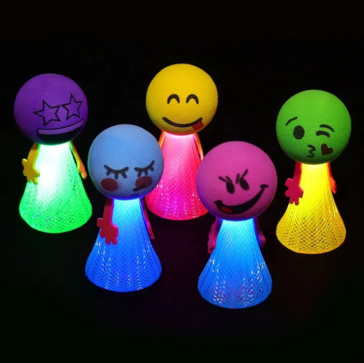 Hot Sale Promotional Happy Jumping Elf, Mini Funny Stress Release Educational Bouncing Toy for Kids and Children