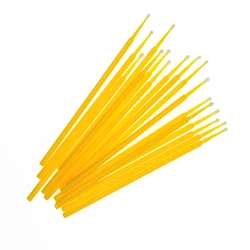 Lash Microfiber Applicator Micro Fiber Wands Disposable Swab Eyelash Microfibre Brush