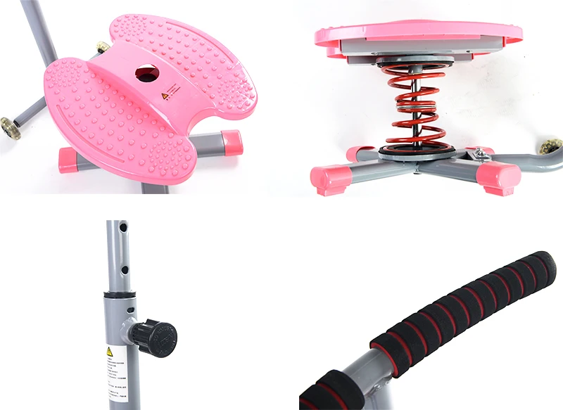 Commercial Gym Fitness Cardio Waist Twister Machine Waist Twisting Disc Exercises Home Fitness Twister Training Dancing Stepper