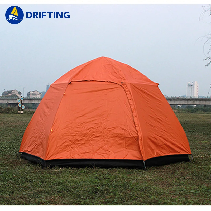 
Comfortable Portable Waterproof Folding Permanent Outdoor Camping Canopy Canvas Safari Tents For 1-2 People 