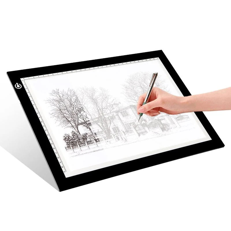 Ultrathin 4mm USB Powered LED tracing board drawing copy panel Light pad for kids