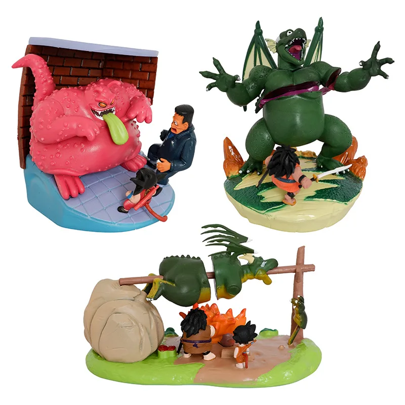 wholesale Anime dragon Cymbal VS Goku action figure  doll toys