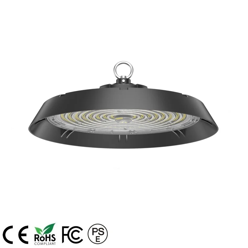 200W UFO High Bay Light with IP65 Waterproof Rating and 110 Beam Angle for Wide Area Illumination