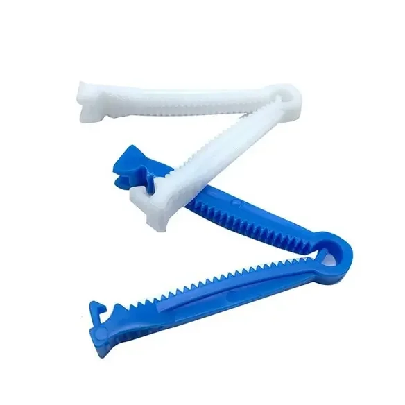 Medical Disposable Gynecologic Plastic Scissor Clamp Sterile Umbilical Cord Clamp