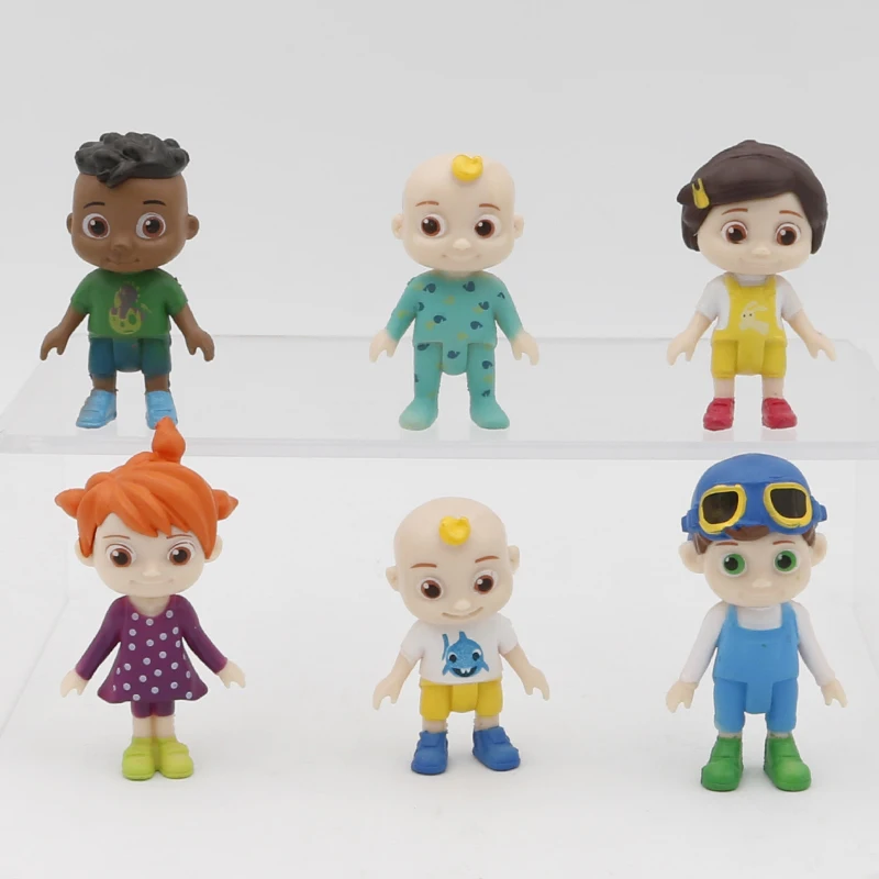 6pcs/set hot selling toys action figures kids toy