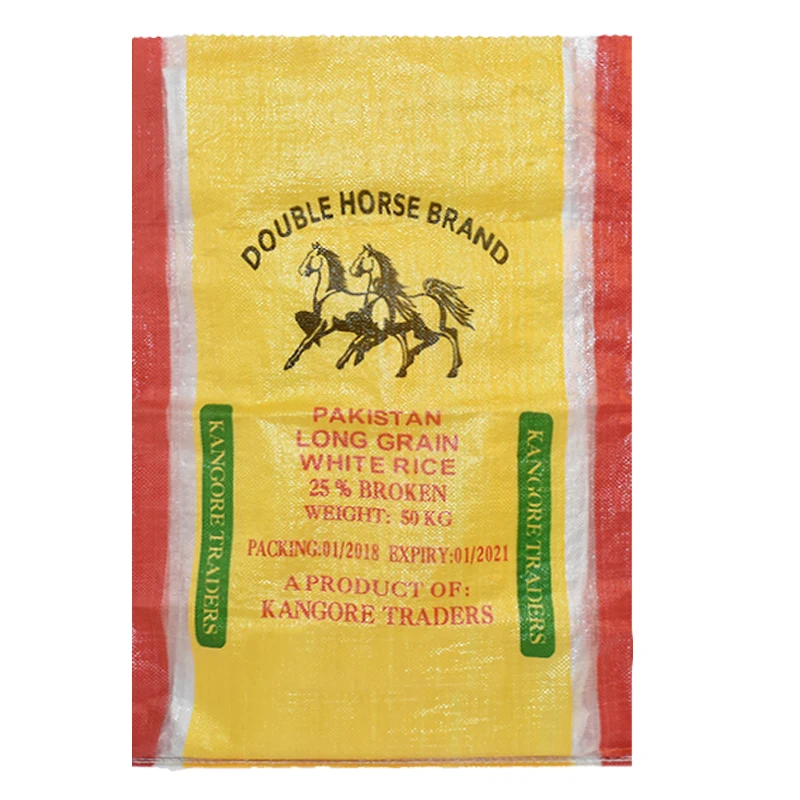 20kg 25kg custom size colorful printing bopp film pp lamination woven bag for npk fertilizer