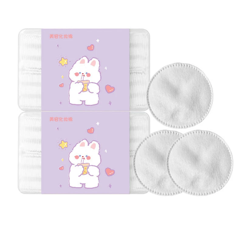 Cosmetics Disposable Makeup Cotton Facial Pads 100% Pure Cotton Pads for Removing Makeup Nail Polish and Cleansing Face