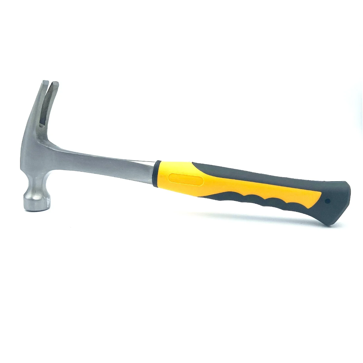 claw hammer one piece straight nail hammer with all steel joint and non-slip comfortable handle