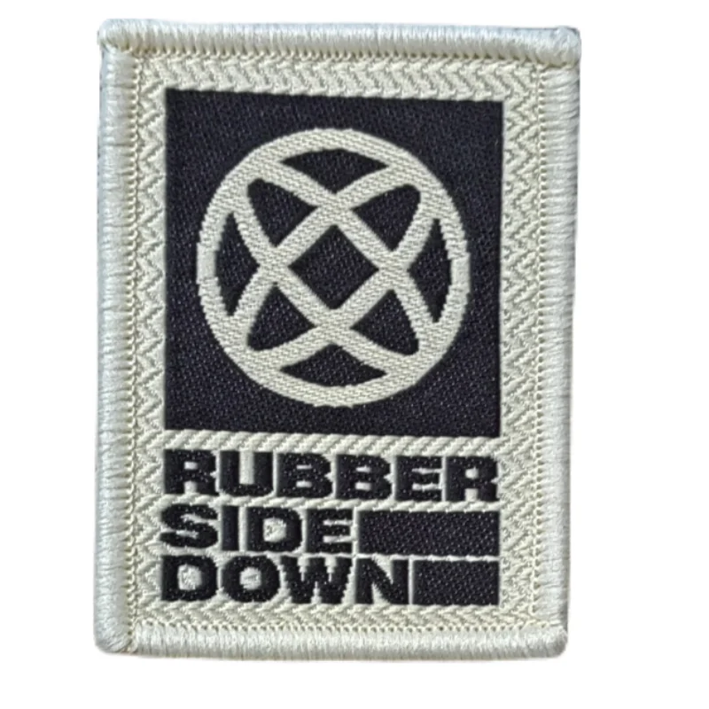 Custom LOGO Embroidery Patch Woven Factory Direct Supply Organic Cotton Fabric Tag Clothing Labels Woven Label for Apparel