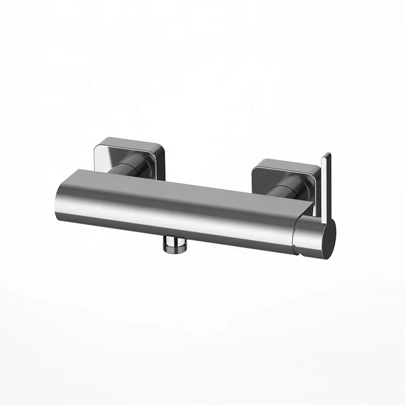 Brass Faucet Shower Bath Mixer Bathroom Tap Single Handle Hot And Cold Water Spout Modern Design