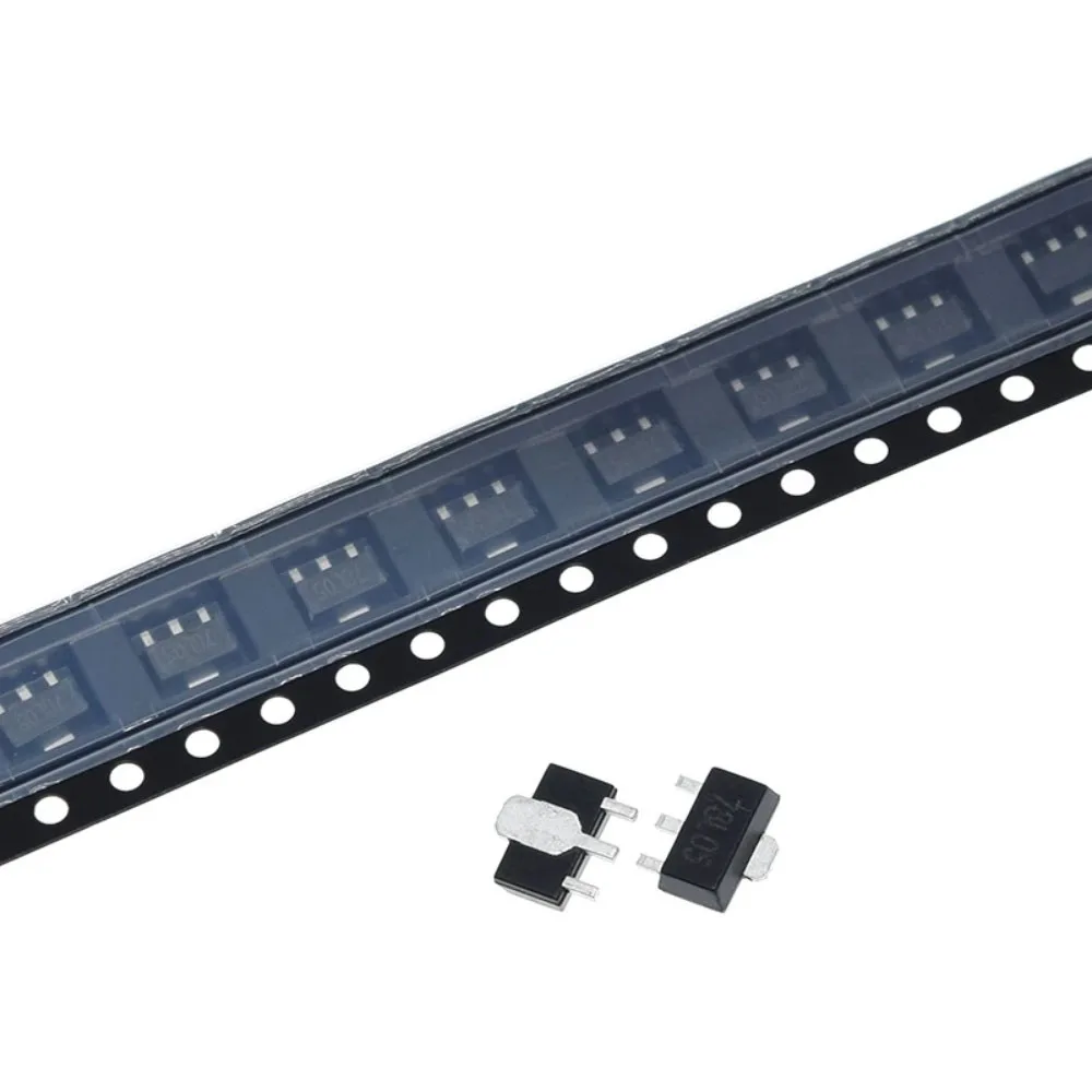 10PCS/LOT In reel 78L05 5V SOT-89 SMD three terminal voltage regulator voltage stabilizer Good quality and ROHS