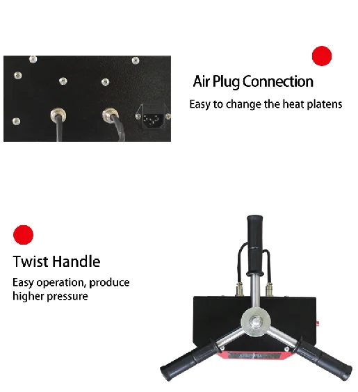 Комплект теплового пресса и диффузора Auplex 6x12 см с поворотным направлением двойная нагревательная пластина 110 В 220 напряжение термопресс 2022