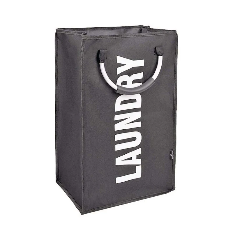 Hot Selling Foldable Woven 600D Oxford Fabric Laundry Basket and Use Home Storage Laundry Hamper