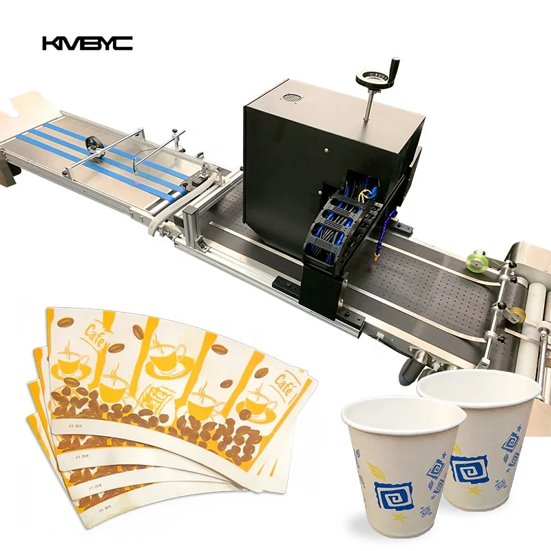 Single Pass Printer Full Color Direct Printing On Paper Cup Bowl Machine Without Plate Made