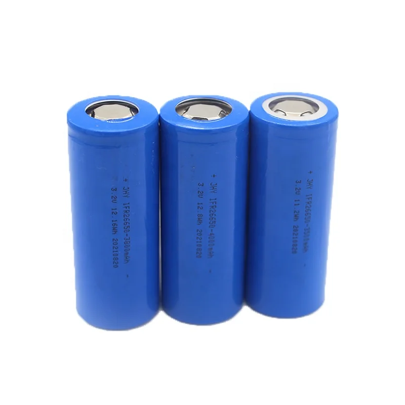Wholesale Price Lithium iron phosphate 26650 cylindrical lithium ion batteries
