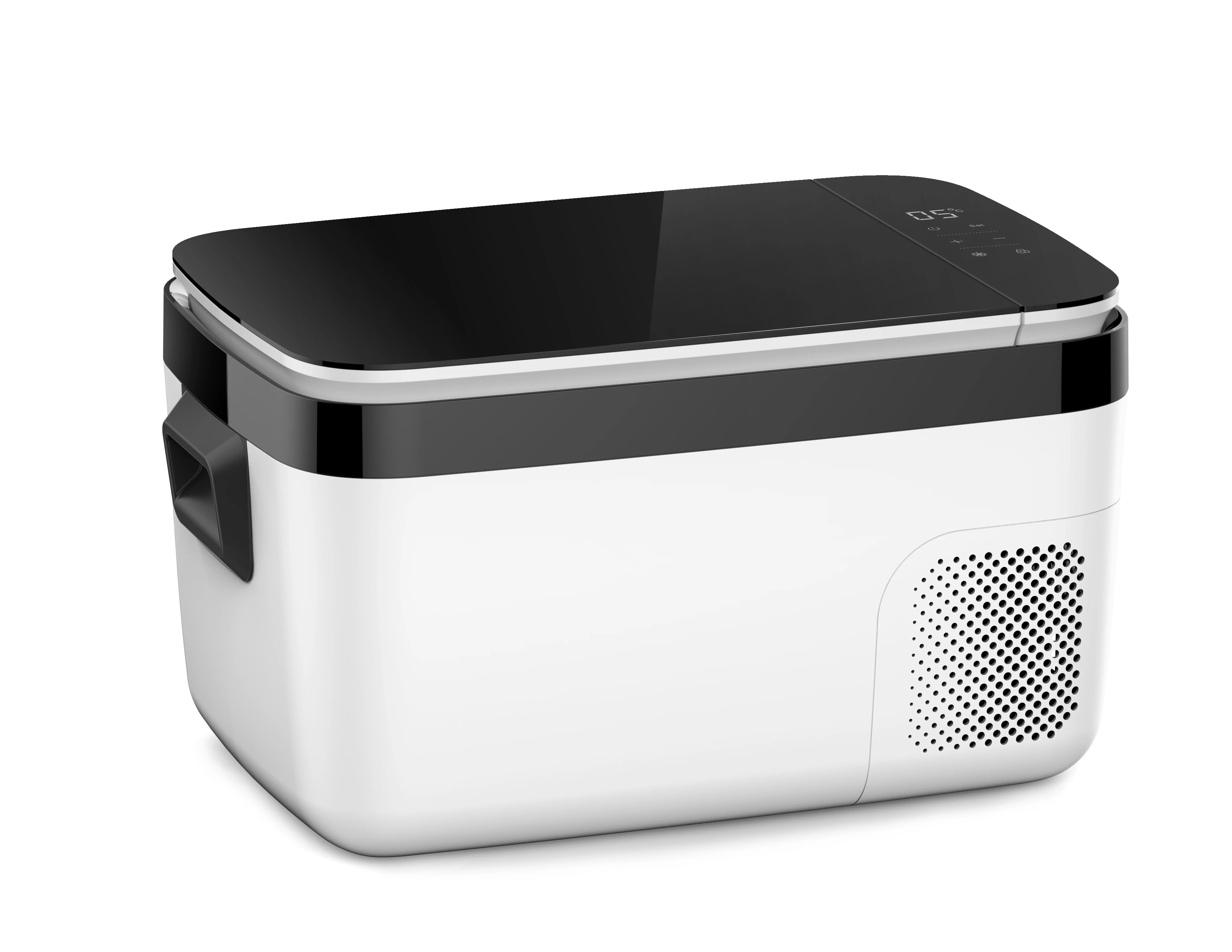 4L Mini Car Refrigerator With Compressor 12 / 24V Portable Box Refrigerator For Car