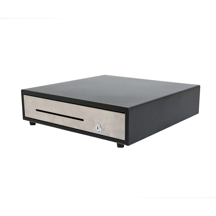 High Quality Black Top selling Cash drawer for POS terminal with 4 bill 5 bill Mini cash drawer with RJ11