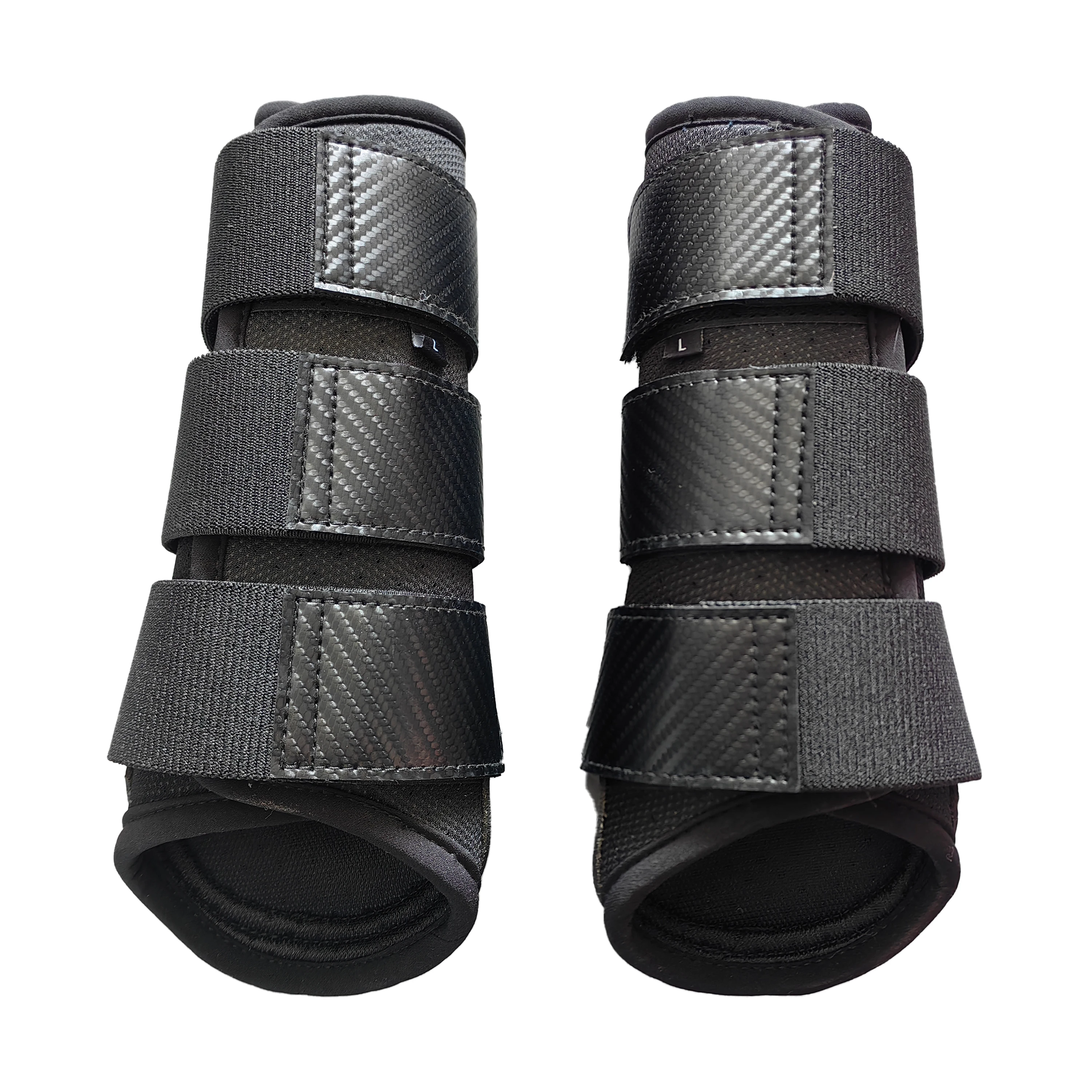 Hot Sale Equestrian Equipment Horse Brushing Boots Customized Size Leg Care Riding Neoprene Horse Boots