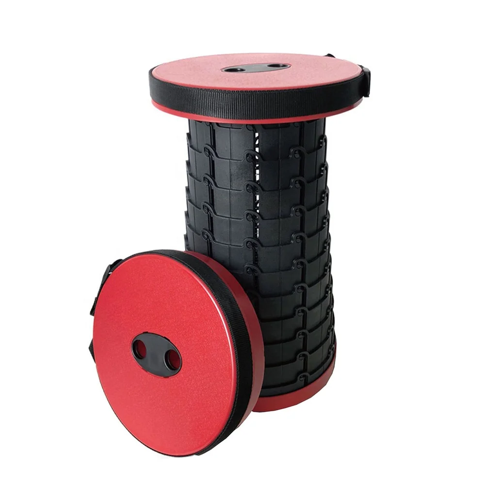 Shrinkable Camping Fishing Collapsible Folding outdoor Telescopic Stool